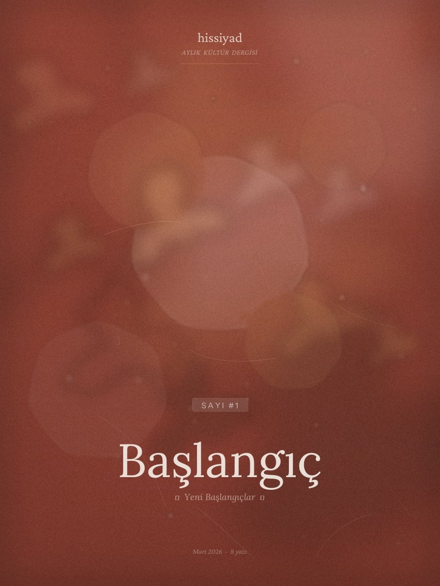 Sayı 1 — Gündem ve Yaşam
